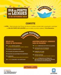 THE PORT OF LEIX&Otilde;ES OPENS ITS DOORS TO THE COMMUNITY