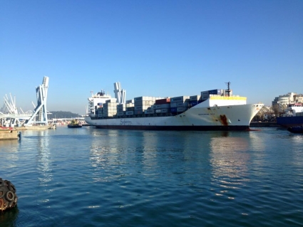 "SAFMARINE NILE" HANDLED OVER 2,000 TEU