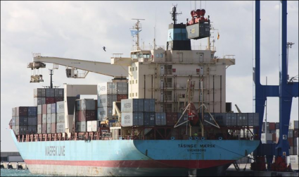 "TASINGE MAERSK" REACHES MORE THAN 2,000 TEU